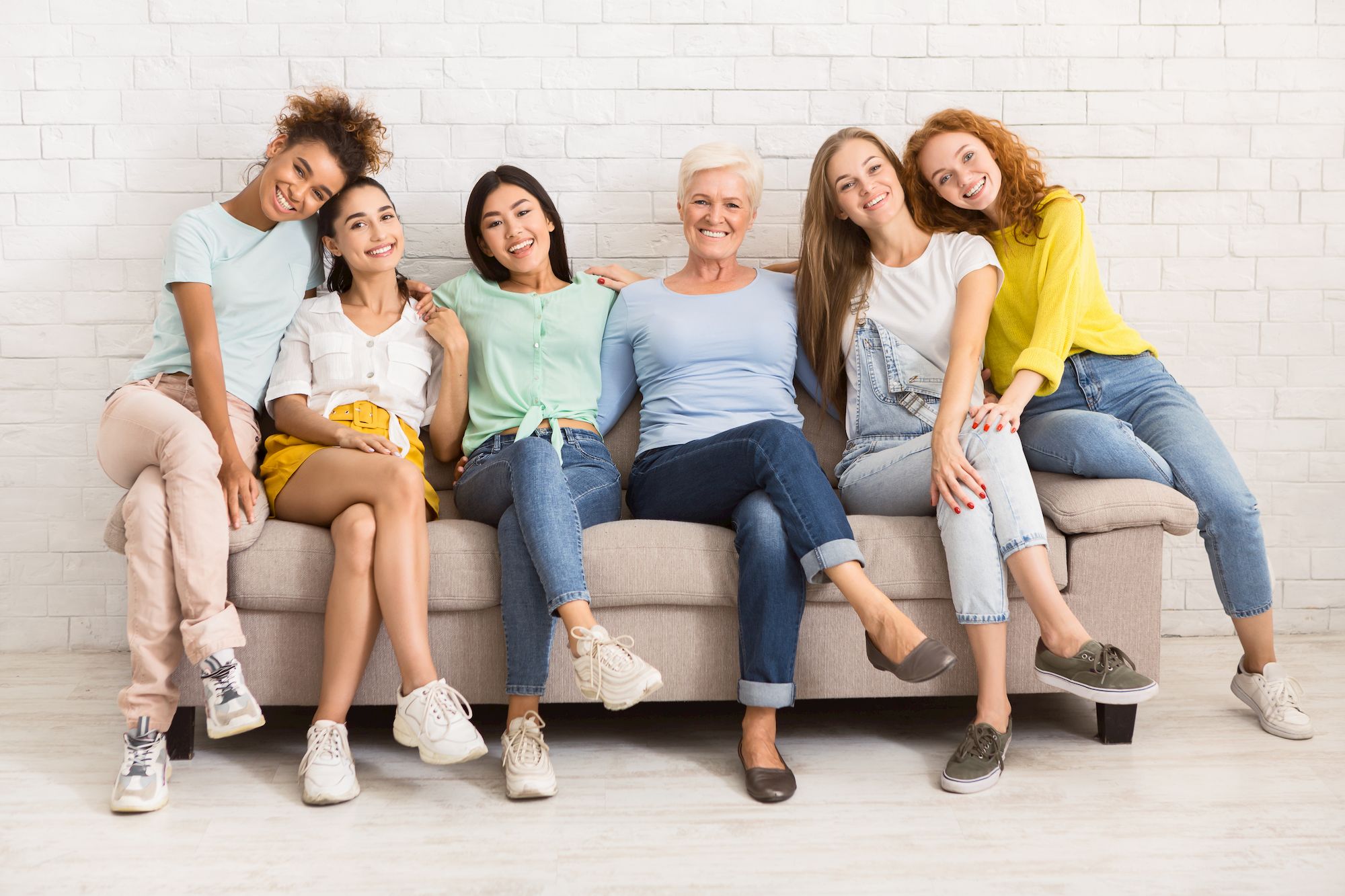 Group of women of all ages
